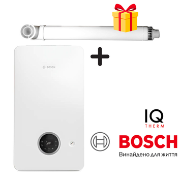 Двоконтурний конденсаційний газовий котел Bosch Condens GC2300iW 24/30 C 23 (7736902968) + комплект димоходу в подарунок 7736902968 фото