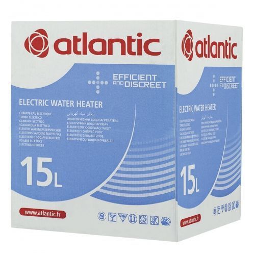 Електричний водонагрівач Atlantic Opro Compact PC 15 SB (2000W) (821454) 821454 фото