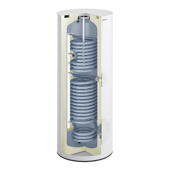 Пакетное предложение конденсационный газовый котел Viessmann Vitodens 200-W B2HF 25 кВт + Vitocell 100-Wтип CVBС 300 л (Z020607) Z020607 фото