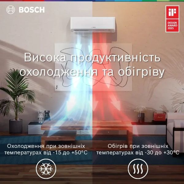 Кондиционер сплит-система Bosch CL7000i RAC 5,3 кВт SILVER (7733703127) 7733703127 фото