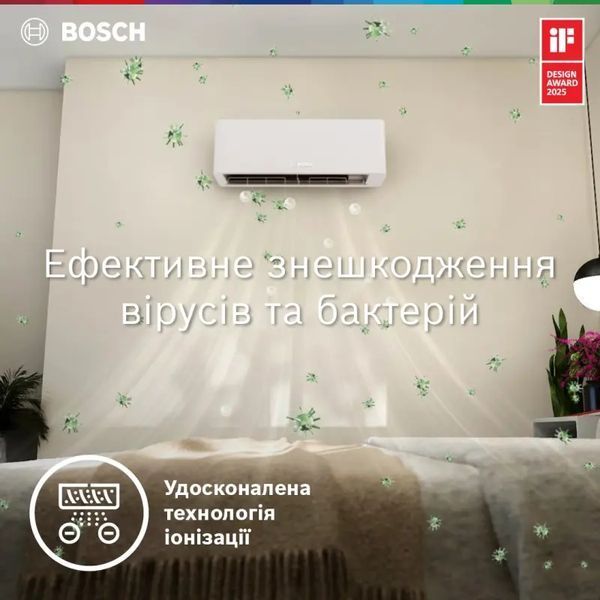 Кондиціонер спліт-система Bosch CL7000i RAC 5,3 кВт BLACK (7733703132) 7733703132 фото