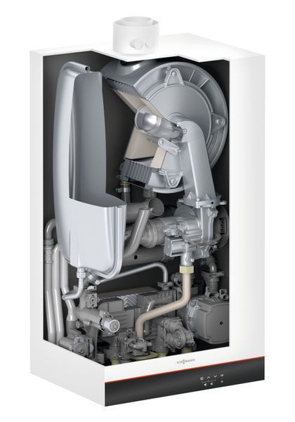 Двоконтурний конденсаційний газовий котел Viessmann Vitodens 050-W B0KA 25 кВт + комплект димоходу (Z024844) Z024844 фото