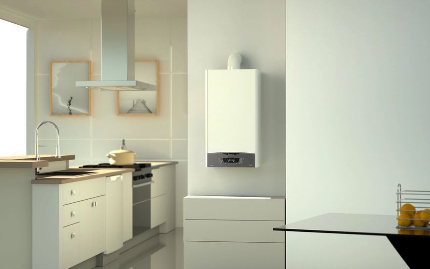 Двоконтурний конденсаційний газовий котел Ariston CLAS ONE WIFI 24 (3302123) + комплект димоходу 3302123 фото