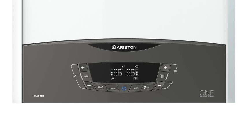 Двоконтурний конденсаційний газовий котел Ariston CLAS ONE WIFI 35 (3302125) 3302125 фото