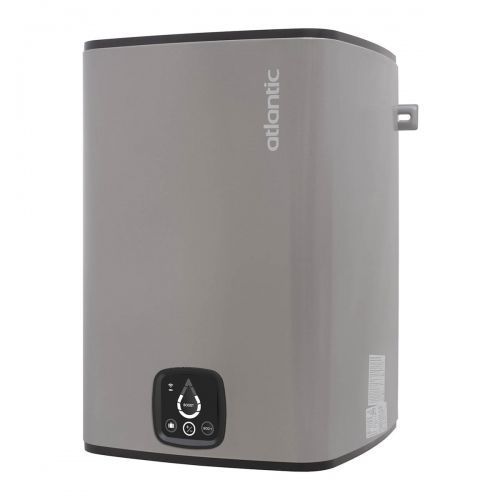Електричний водонагрівач Atlantic Steatite Cube WI-FI ES-VM 75 S4 C2 WD (2400W) (EG) silver (851457) 851457 фото