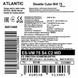 Електричний водонагрівач Atlantic Steatite Cube WI-FI ES-VM 75 S4 C2 WD (2400W) (EG) silver (851457) 851457 фото 6