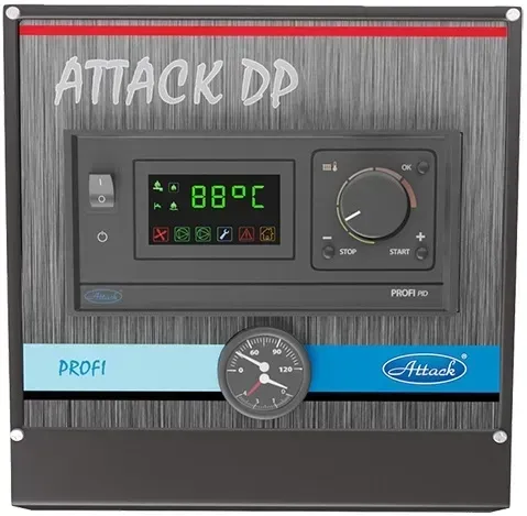 Твердопаливний піролізний котел ATTACK 25 DP PROFI 25DPNP фото