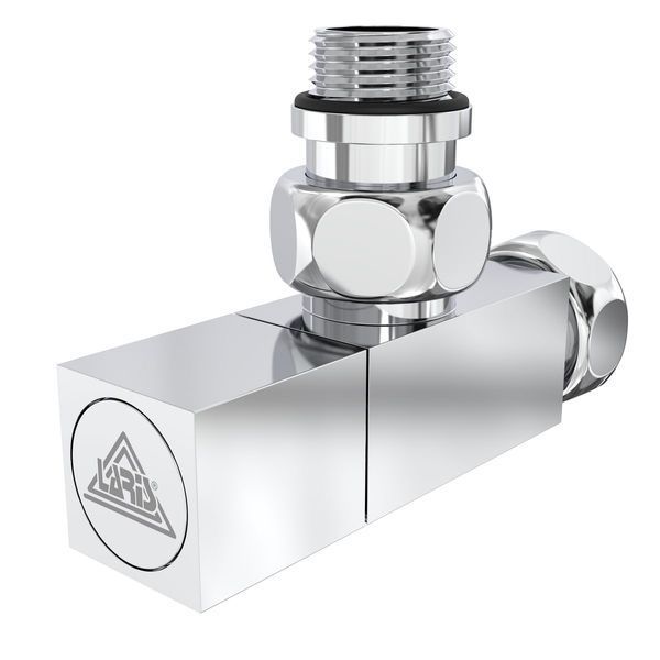 Кран кутовий Laris 1/2" - 3/4" Кватро Класік 2шт. (LX-851) 71401060 фото