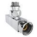 Кран кутовий Laris 1/2" - 3/4" Кватро Класік 2шт. (LX-851) 71401060 фото 3