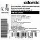 Електричний водонагрівач Atlantic Opro Ego VM 100 D400S (1200W) (861393) 861393 фото 6