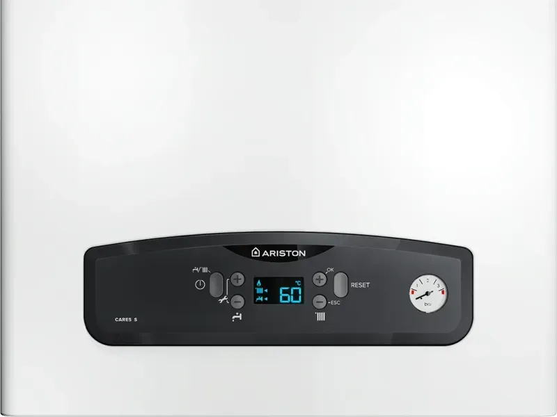 Двоконтурний конденсаційний газовий котел Ariston CARES S 24 (3301637) + комплект димоходу 3301637 фото