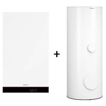 Пакетна пропозиція конденсаційний газовий котел Viessmann Vitodens 050-W BOHA 25 кВт + Vitocell 100-W
тип CVBC 300 л (Z024856) Z024856 фото