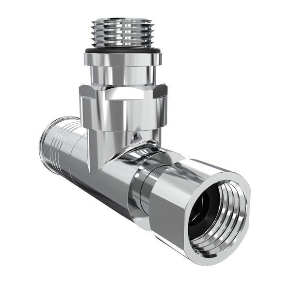 Кран угловой Laris 1/2" - 1/2" Обычный 2шт. (LX-4702) 71401062 фото