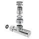 Кран угловой Laris 1/2" - 1/2" Обычный 2шт. (LX-4702) 71401062 фото 4