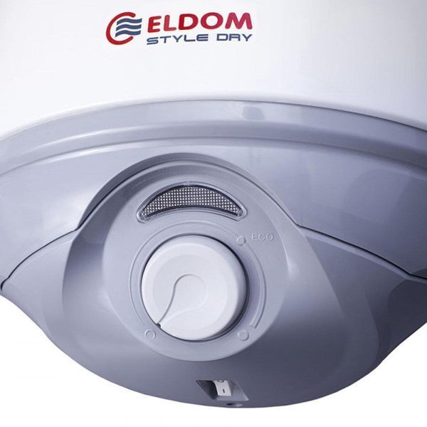 Електричний водонагрівач Eldom Style DRY 100 2x1.0 kW 72270WD 3146 фото