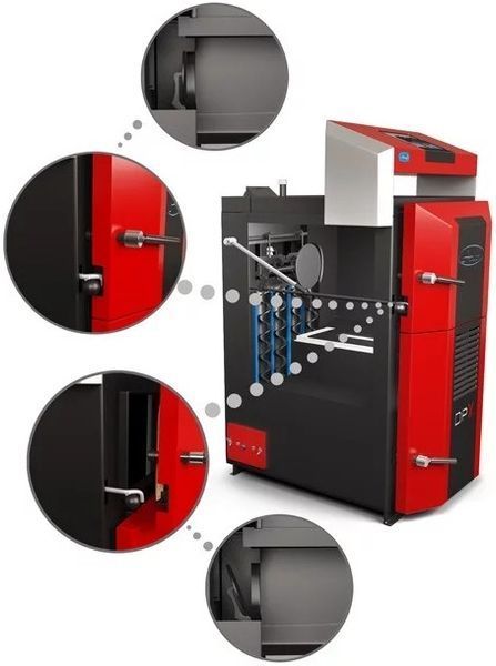 Твердопаливний піролізний котел ATTACK 35 DPX PROFI 35DPXP фото
