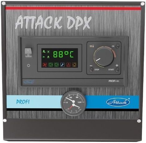 Твердотопливный пиролизный котел ATTACK 45 DPX PROFI 45DPXP фото