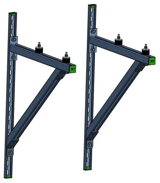 Комплект консолей Walraven RapidStrut&reg; HD 600мм 65053562242_КК фото