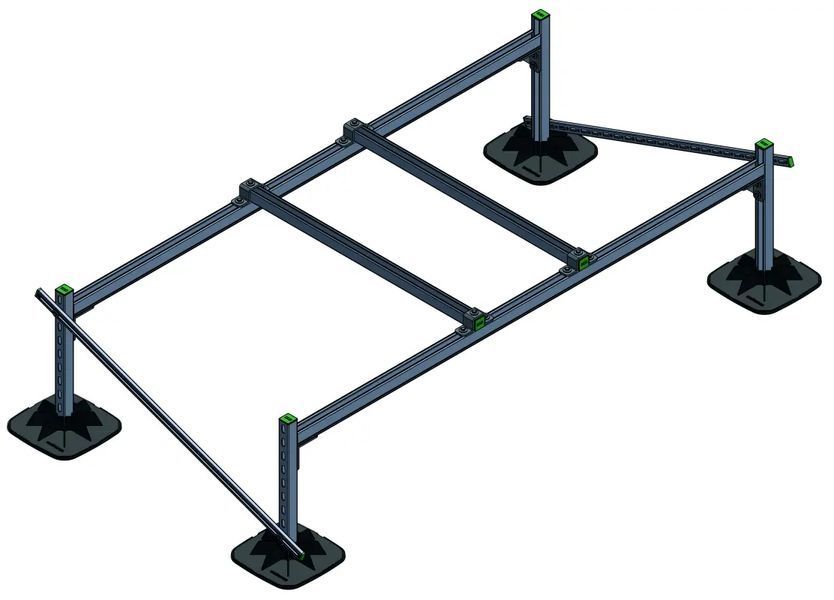 Комплект рами Walraven BIS Yeti&reg; K2 1000х2000мм 67685532_k2 фото