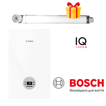 Двухконтурный конденсационный газовый котел Bosch Condens GC1200W 24 C 23 (7736902656) + комплект дымохода 7736902656 фото